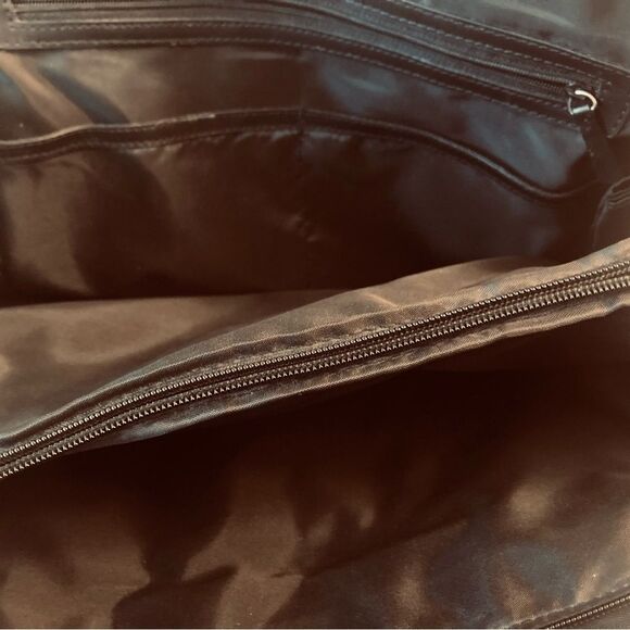 Francesco Biasia Black Nylon Shoulder Bag - Picture 3 of 11